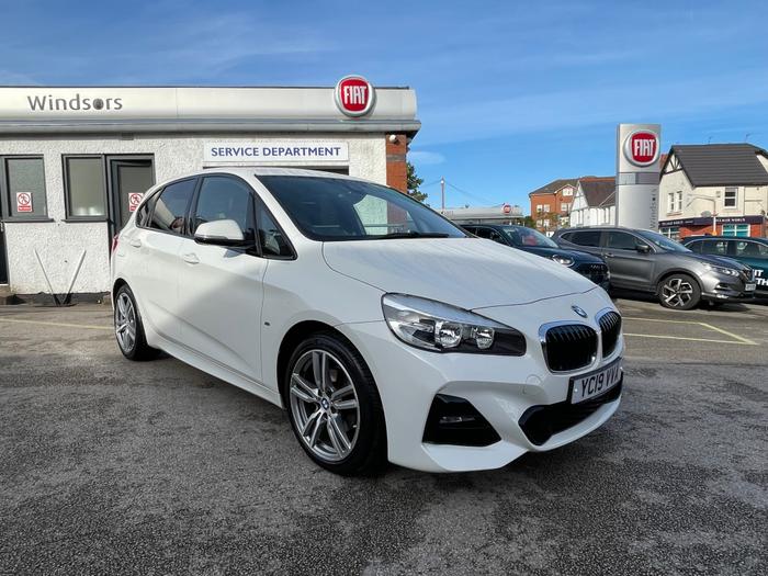 Used 2019 BMW 2 Series Active Tourer 1.5 218i M Sport MPV 5dr Petrol Manual Euro 6 (s/s) (140 ps) White at Gravells