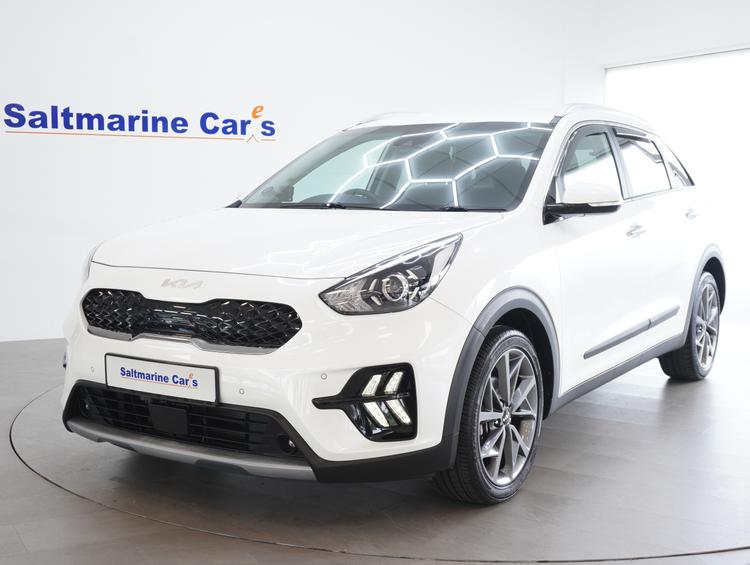 Used 2022 Kia Niro 1.6 GDi 3 SUV 5dr Petrol Hybrid DCT Euro 6 (s/s) (139 bhp) White at #sitename#