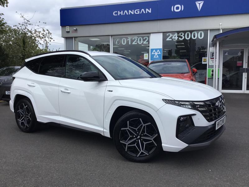 Used 2022 Hyundai TUCSON 1.6 T-GDi MHEV N Line SUV 5dr Petrol Hybrid DCT Euro 6 (s/s) (150 ps) at Magna Changan