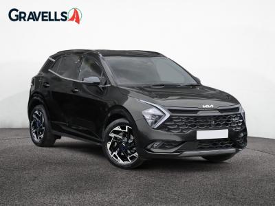 Used 2025 Kia SPORTAGE 1.6 T-GDi MHEV GT-Line SUV 5dr Petrol Hybrid DCT Euro 6 (s/s) (157 bhp) Black at Gravells