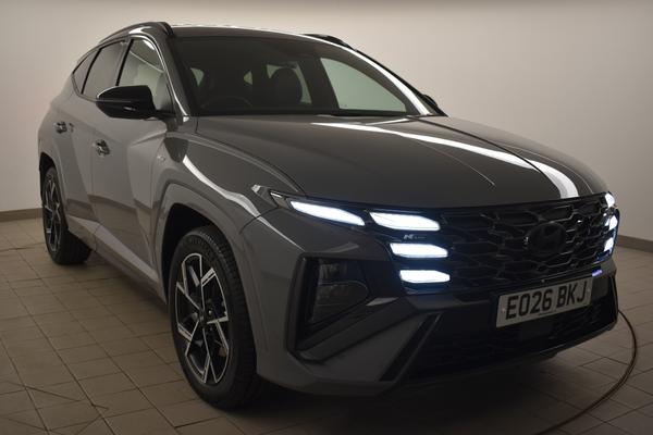 Used 2026 Hyundai TUCSON 1.6T 239 Hybrid N Line 5dr Auto Grey at SERE Motors
