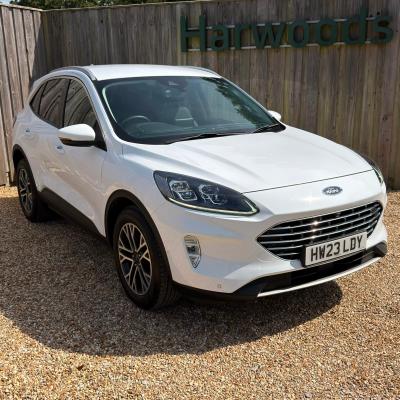 Used 2023 Ford Kuga 1.5T EcoBoost Titanium Edition SUV 5dr Petrol Manual Euro 6 (s/s) (150 ps) at Harwoods Garage