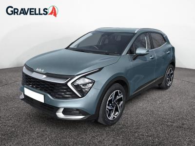 Used 2023 Kia SPORTAGE 1.6 T-GDi 2 SUV 5dr Petrol Manual Euro 6 (s/s) (148 bhp) yuka steel grey at Gravells