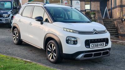 Used 2018 Citroen C3 Aircross 1.2 PureTech Feel SUV 5dr Petrol Manual Euro 6 (82 ps)**SERVICE HISTORY, LOCALLY OWNED,ULEZ COMPLIANT, 6 MONTHS WARRANTY** at Motorhouse Coleford