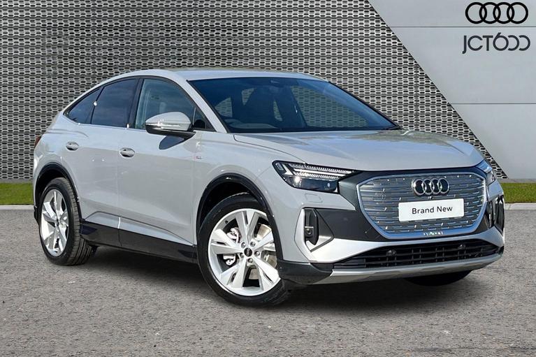 Used 2026 AUDI  Q4 Sportback Audi Q4 Sportback S line 40 e-tron Pebble grey, solid at JCT600