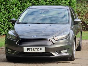 Used 2015 Ford Focus 1.5T EcoBoost Titanium Hatchback 5dr Petrol Auto Euro 6 (s/s) (150 ps) Grey metallic at #sitename#