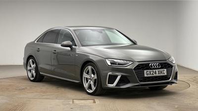 2024 Audi A4 2.0 TFSI 40 S line Saloon 4dr Petrol S Tronic Euro 6 (s/s) (204 ps) at JCT600