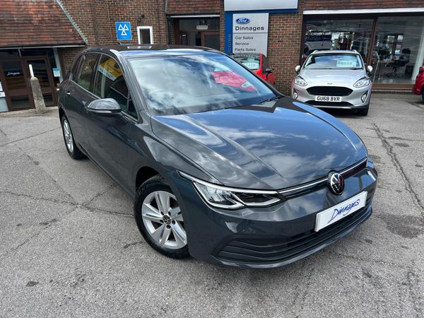 Used 2022 Volkswagen Golf 1.5 TSI Life Hatchback 5dr Petrol Manual Euro 6 (s/s) (150 ps) at Dinnages