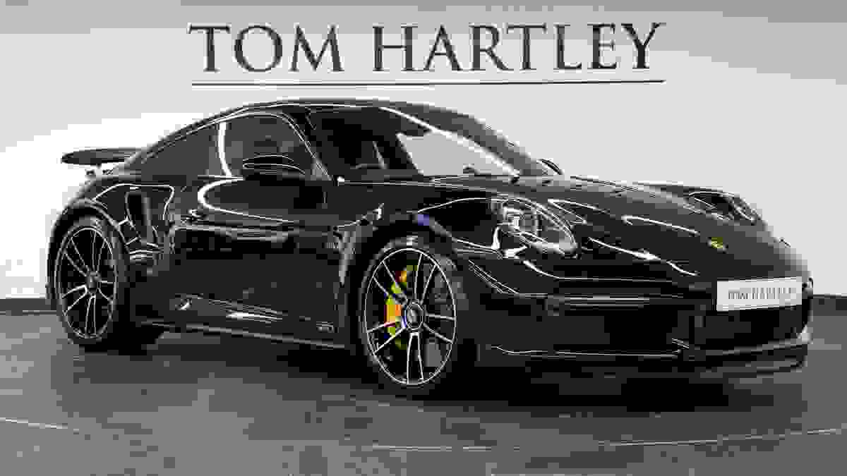 Used 2022 Porsche 911 TURBO S VAT QUALIFYING Jet Black Metallic at Tom Hartley