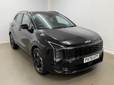 Used 2025 Kia Sportage 1.6 T-GDi DCT GT-LINE Phantom Black at Kia Motors UK