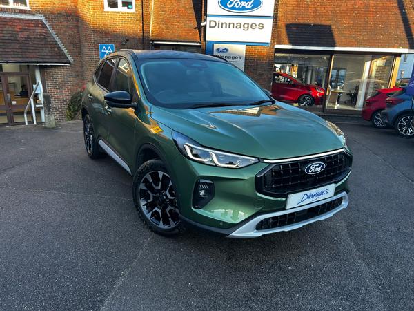 Used 2025 Ford Kuga 2.5 Duratec 14.4kWh Active SUV 5dr Petrol Plug-in Hybrid CVT Euro 6 (s/s) (243 ps) Bursting Green at Dinnages