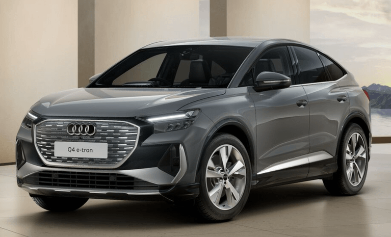Used 2026 Audi  Q4 Sportback Audi Q4 Sportback S line 40 e-tron Pebble grey, solid at JCT600