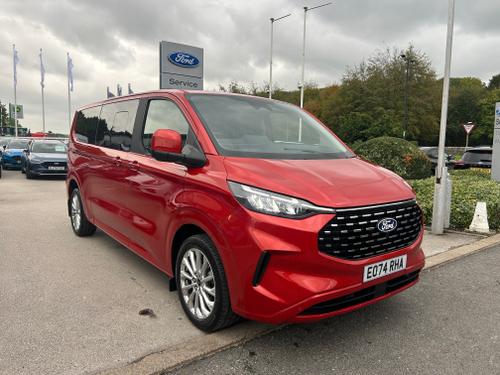 Used 2024 Ford Tourneo Custom 2.0 ECOBLUE TITANIUM 170PS DIESEL AUTO GREAT SPEC Artisan Red at Lawtons of Tadcaster