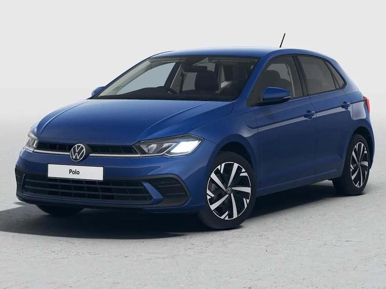 Used ~ VOLKSWAGEN Polo Polo Match 1.0 TSI 95PS 5-spee Reef Blue Metallic at JCT600