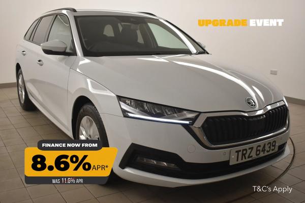 Used 2022 Skoda OCTAVIA 1.0 TSI SE Technology 5dr White at SERE Motors