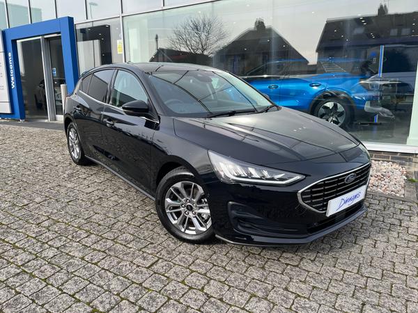 Used 2024 Ford Focus 1.0T EcoBoost MHEV Titanium Hatchback 5dr Petrol Hybrid Manual Euro 6 (s/s) (125 ps) Black at Dinnages