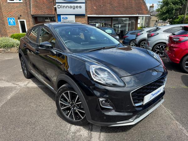 Used 2023 Ford Puma 1.0T EcoBoost MHEV Titanium SUV 5dr Petrol Hybrid DCT Euro 6 (s/s) (125 ps) at Dinnages