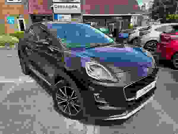 Used 2023 Ford Puma 1.0T EcoBoost MHEV Titanium SUV 5dr Petrol Hybrid DCT Euro 6 (s/s) (125 ps) Agate Black at Dinnages
