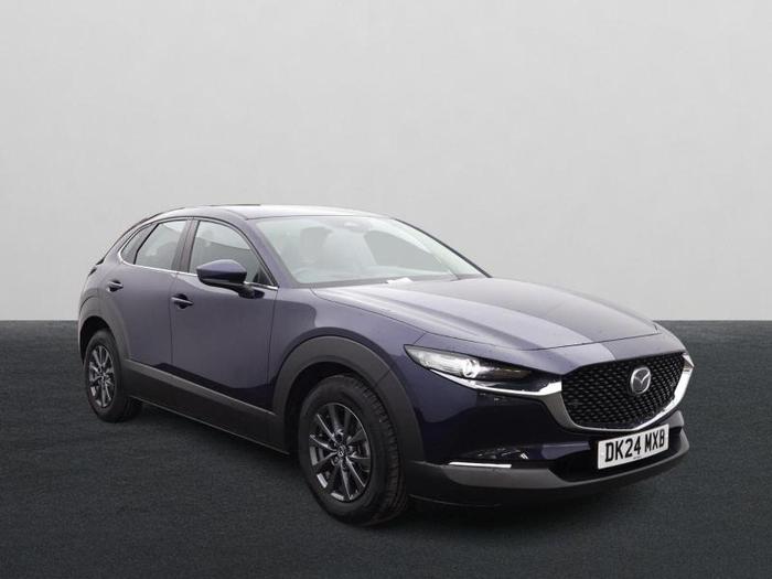 Used 2024 Mazda CX-30 2.0 e-SKYACTIV G MHEV Centre-Line SUV 5dr Petrol Manual Euro 6 (s/s) (122 ps) Blue at Gravells