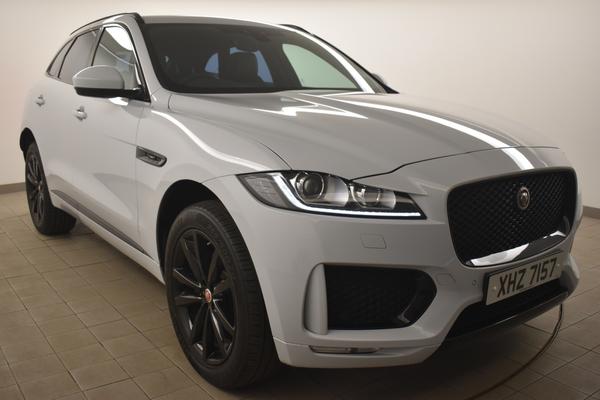 Used 2020 Jaguar F-PACE 2.0d [180] Chequered Flag 5dr Auto AWD White at SERE Motors