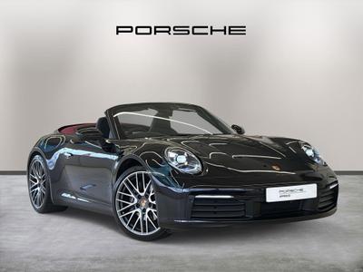 2024 PORSCHE 911 3.0T 992 Carrera Convertible 2dr Petrol PDK Euro 6 (s/s) (385 ps) at JCT600