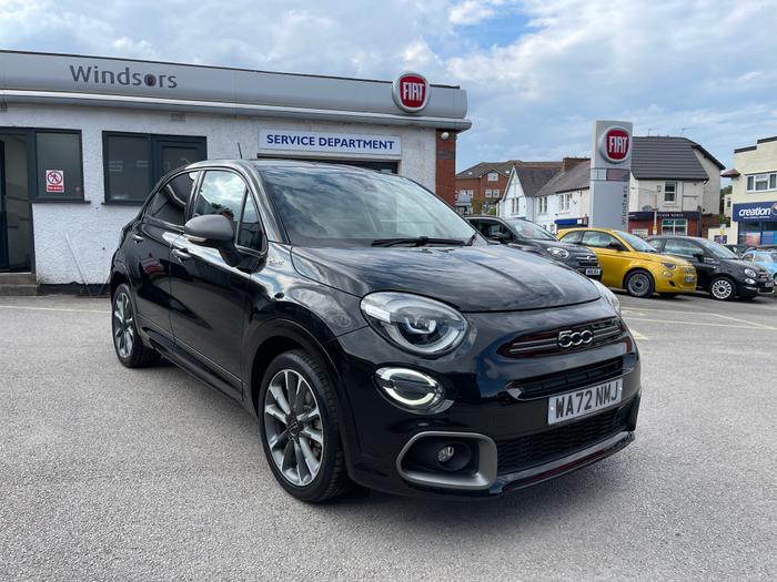 Used 2022 Fiat 500X 1.5 FireFly Turbo MHEV Sport SUV 5dr Petrol DCT Euro 6 (s/s) (130 ps) Black at Gravells