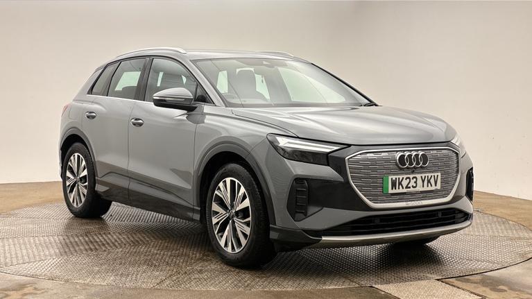 Used 2023 AUDI Q4 E-Tron 40 Sport SUV 5dr Electric Auto 82kWh (204 ps) Grey at JCT600