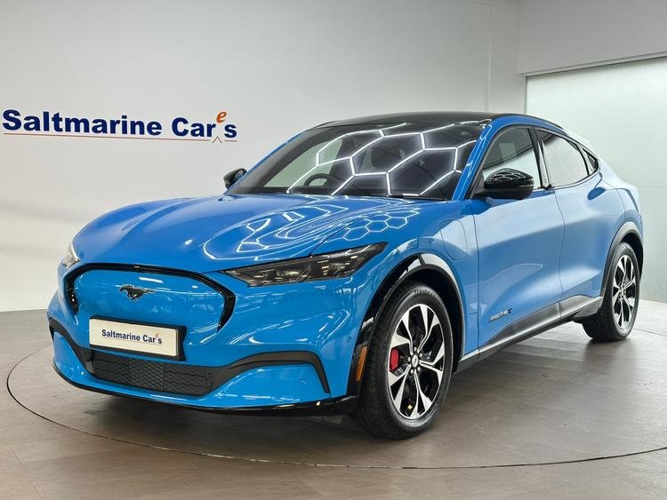 Used 2023 Ford Mustang Mach-E Extended Range 91kWh SUV 5dr Electric Automatic AWD (351 ps) Blue at #sitename#