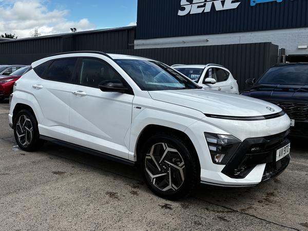 Used 2025 Hyundai KONA 1.6 Hybrid 129 N Line 5dr DCT White at SERE Motors