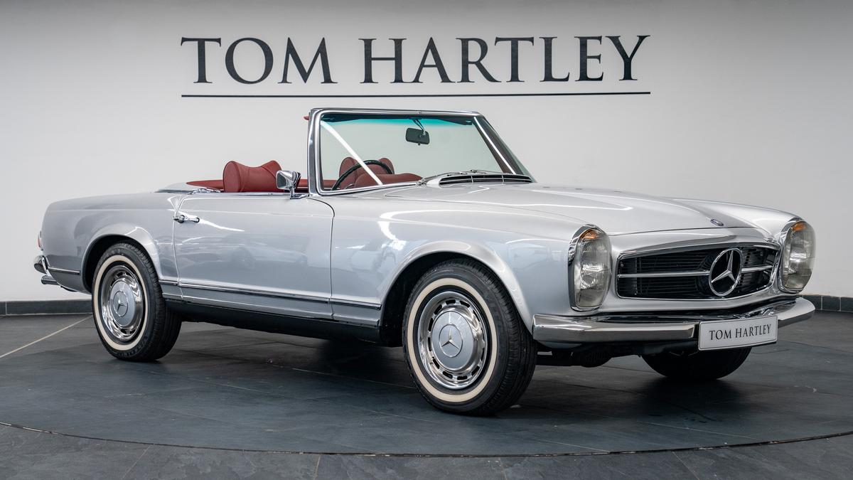 Used 1970 Mercedes-Benz 280 SL Pagoda Automatic Full Retrim By Hemmels Silver Metallic at Tom Hartley