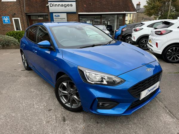 Used 2020 Ford Focus 1.0T EcoBoost MHEV ST-Line Edition Hatchback 5dr Petrol Manual Euro 6 (s/s) (125 ps) at Dinnages