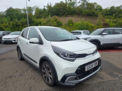 Used 2024 Kia Picanto 1.0 DPi ISG X-LINE S Clear White at Kia Motors UK