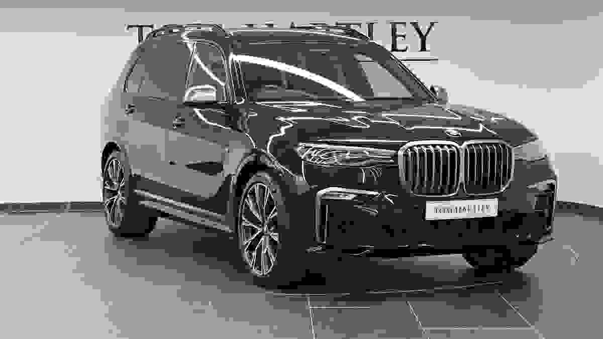 Used 2019 BMW X7 M50D Black at Tom Hartley