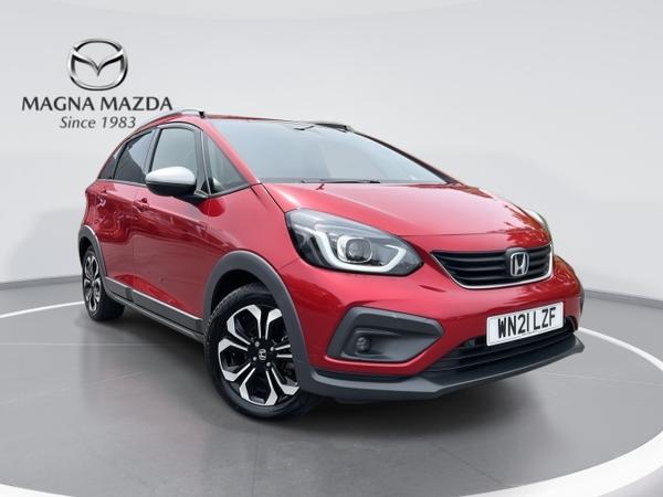 Used 2021 Honda Jazz 1.5 h i-MMD Crosstar EX Hatchback 5dr Petrol Hybrid eCVT Euro 6 (s/s) (107 ps) at Poole Subaru