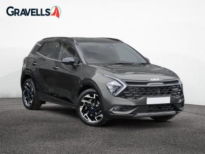 Used 2024 Kia SPORTAGE 1.6 T-GDi 13.8kWh GT-Line SUV 5dr Petrol Plug-in Hybrid Auto AWD Euro 6 (s/s) (241 bhp) Grey at Gravells
