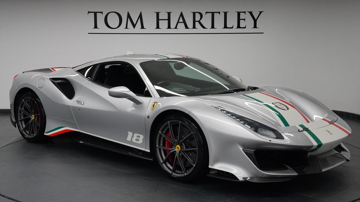 Used 2020 Ferrari 488 Pista Piloti Argento Nurburgring with Tricolore Racing Livery at Tom Hartley