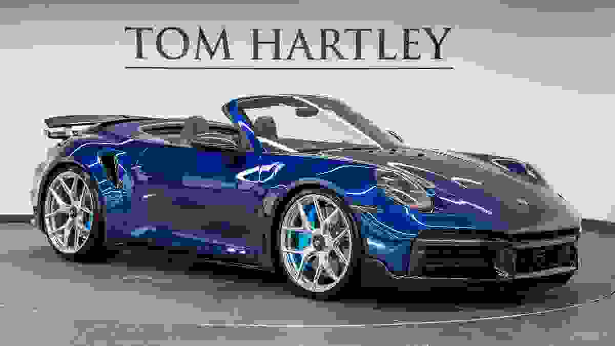 Used 2021 Porsche 911 Turbo S Cabriolet Litchfield Stage 2 Gentian Blue at Tom Hartley