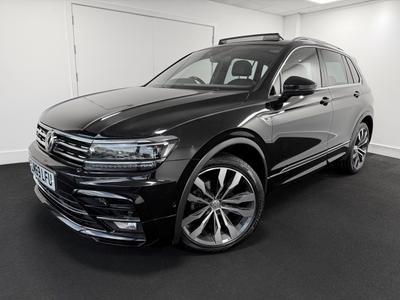 Used 2019 Volkswagen Tiguan AUTOMATIC DIESEL 2.0 TDI R-Line Tech SUV 5dr Diesel DSG Euro 6 (s/s) (150 ps) at Hodgson Car Sales