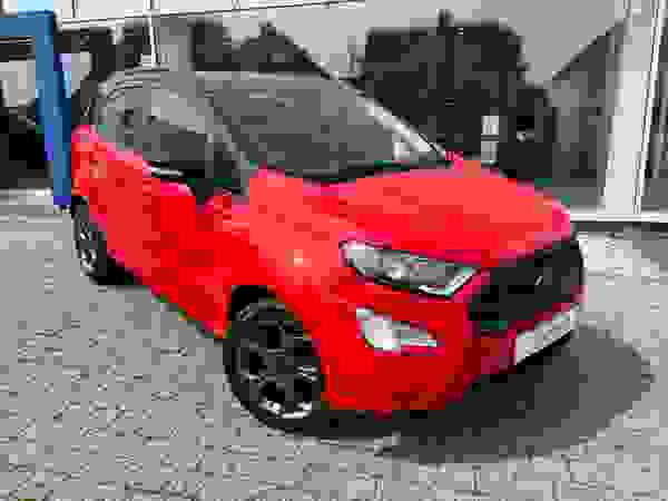 Used 2019 Ford EcoSport 1.0T EcoBoost GPF ST-Line SUV 5dr Petrol Manual Euro 6 (s/s) (125 ps) Race Red at Dinnages