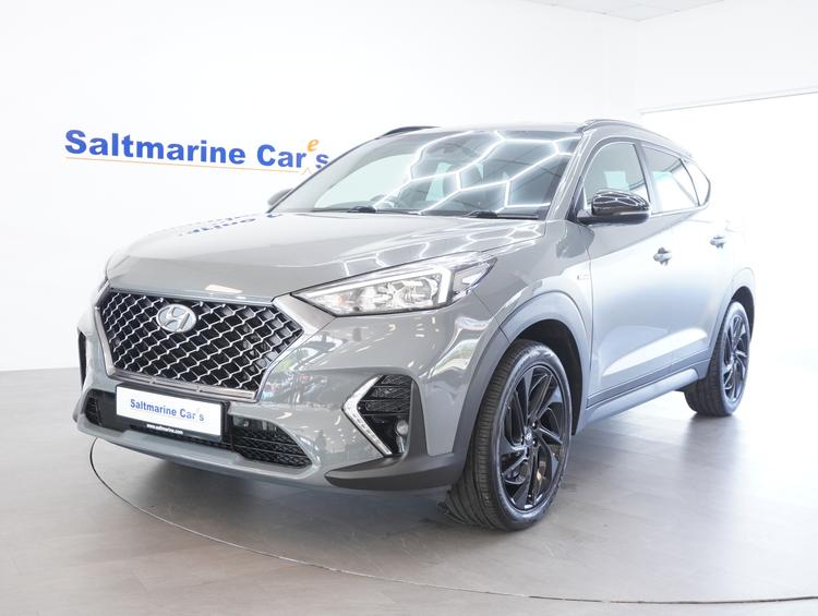 Used 2020 Hyundai TUCSON 1.6 CRDi MHEV N Line SUV 5dr Diesel Hybrid DCT Euro 6 (s/s) (136 ps) Shadow Grey at #sitename#