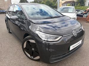 Used 2021 Volkswagen ID.3 Pro S 77kWh Tour Hatchback 5dr Electric Auto (204 ps) Manganese Grey at MJ Warner