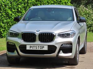 Used 2018 BMW X4 2.0 20d M Sport SUV 5dr Diesel Auto xDrive Euro 6 (s/s) (190 ps) Glacier Silver at #sitename#