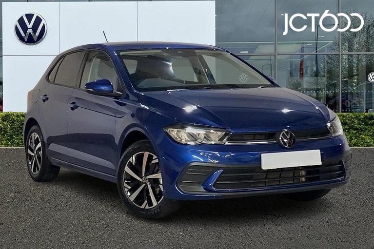 Used ~ VOLKSWAGEN Polo Polo Match 1.0 TSI 95PS 5-spee Reef Blue Metallic at JCT600