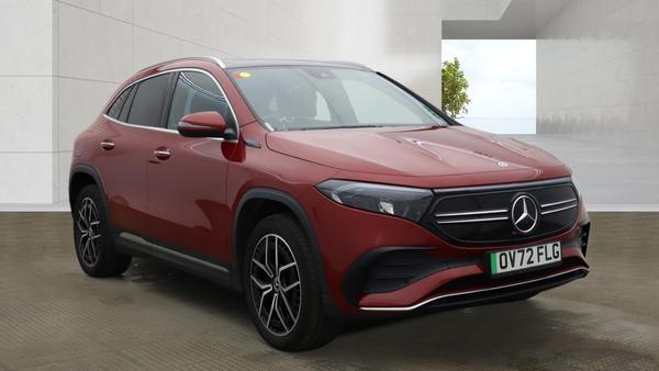 Used 2022 Mercedes-Benz EQA EQA 350 4M 215kW AMG Line Premium 66.5kWh 5dr Auto Red at SERE Motors