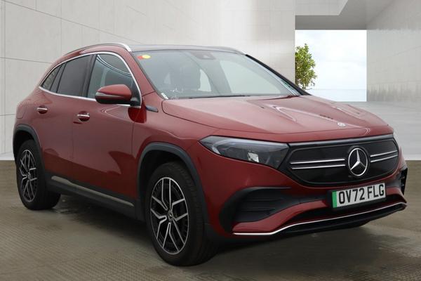Used 2022 Mercedes-Benz EQA EQA 350 4M 215kW AMG Line Premium 66.5kWh 5dr Auto Red at SERE Motors