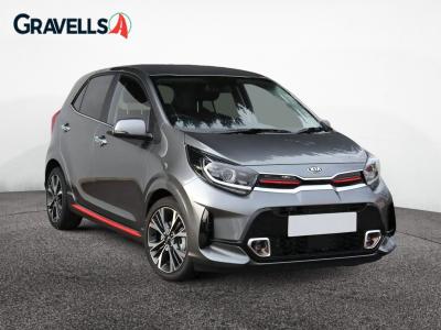 Used 2023 Kia PICANTO 1.0 T-GDi GT-Line S Hatchback 5dr Petrol Manual Euro 6 (s/s) (99 bhp) Grey at Gravells