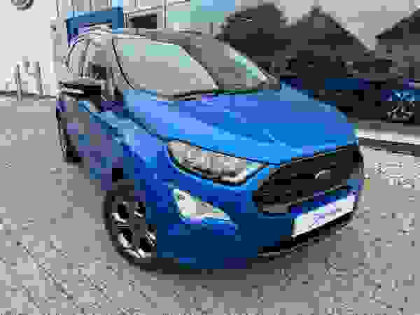 Used 2021 Ford ECOSPORT ST-LINE 1.0T ECOBOOST 125PS DESERT ISLAND BLUE at Dinnages