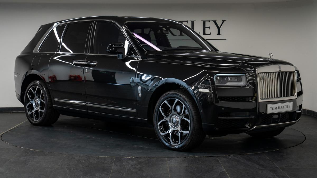 Used 2019 Rolls-Royce Cullinan V12 Infinity Black Metallic at Tom Hartley
