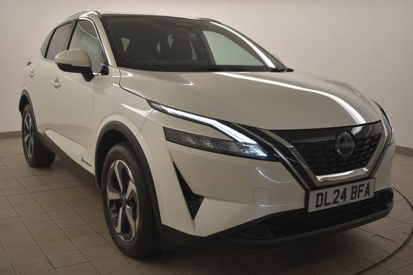 Used 2024 Nissan QASHQAI 1.5 E-Power N-Connecta 5dr Auto White at SERE Motors