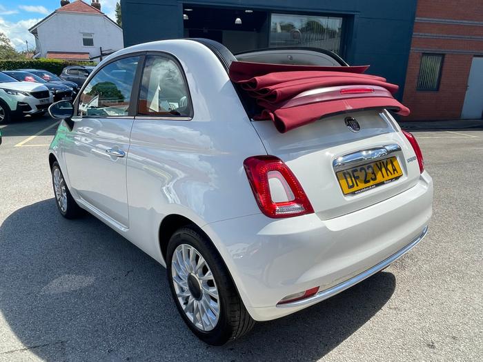 Used 2023 Fiat 500C 1.0 MHEV Convertible 2dr Petrol Manual Euro 6 (s/s) (70 bhp) White at Windsors of Wallasey